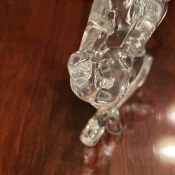 BACCARAT CRYSTAL CHERUB ANGEL WITH HEART FIGURINE - PERFECT CONDITION - Picture 5 of 6